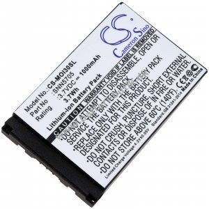 Batteri Passer til Mobil Motorola i870 i450  i55 i60 i710 i855 Typ SNN5705