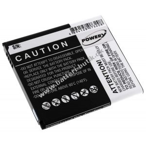 Batteri til Samsung GT-I9500 / /Samsung Galaxy S4/ Type B600BE med NFC-Chip