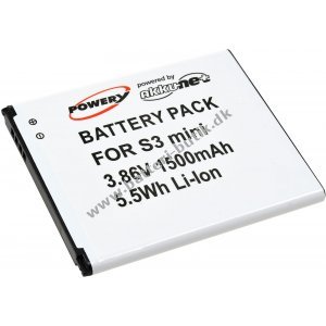 Batteri til Samsung Galaxy S3 mini/ GT-I8190/ Type EB-FIM7FLU