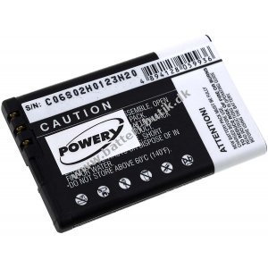 Batteri til Nokia 6730 classic 1200mAh