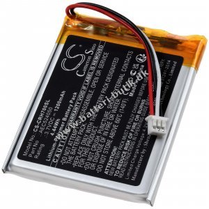 Batteri Passer til Gaming-Headset Corsair HS75 XB HS70 SE Void Pro RGB Typ AEC524050