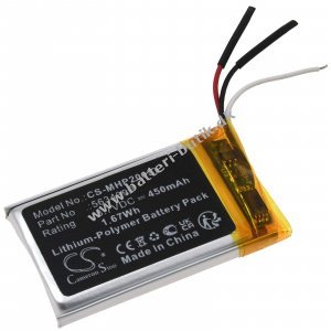 Batteri kompatibelt med Microsoft Type 563439P