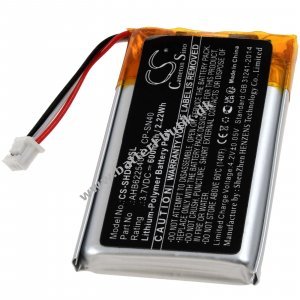Batteri kompatibel med Sennheiser Typ AHB622540N1