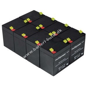 Powery Batteri til USV APC Smart-UPS 3000 RM 2U