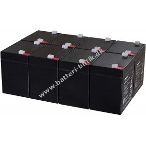 Powery Bly-Gel Batteri til UPS APC Smart-UPS SMT2200RMI2U 5Ah 12V