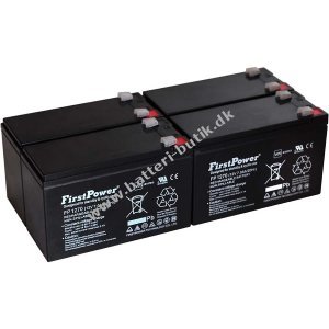 FirstPower Bly-Gel Batteri til UPS APC Smart-UPS RT 1000 RM 7Ah 12V