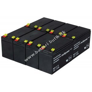 Powery Batteri til USV APC Smart-UPS XL 3000 RM 3U