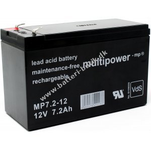 Powery Blei Batteri til UPS APC BK400EI
