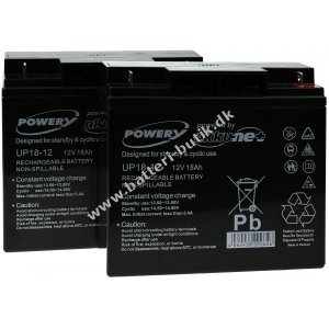 Powery Blei-Gel Batteri til UPS APC BP420IPNP