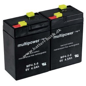 Powery Batteri til APC RBC 1
