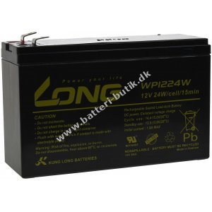 KungLong BlyBatteri WP1224W 12V 6Ah