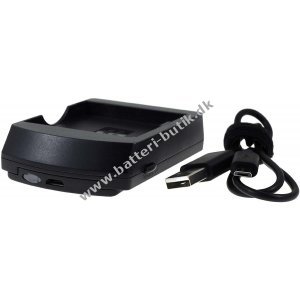 USB Lader til Batteri Panasonic Type VW-VBX090-W