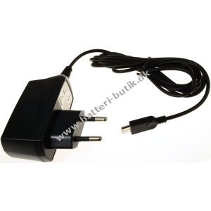 Powery Lader/Strmforsyning med Micro-USB 1A til LG KF750