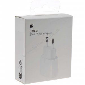 Apple USB-C Ladeadatper, Lader A2347 MHJE3ZM/A 3A 20W Hvid