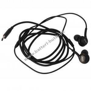 Samsung GH59-15252A Earphones tuned by AKG Stereo hovedtelefoner Sort