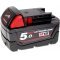 Batteri til Slagboremaskine Milwaukee M18 ONEDD 5,0Ah Original