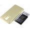 Batteri til Samsung Galaxy S5/ Type EB-B900BC Gold 5600mAh