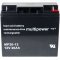 Powery Blybatteri (multipower) til UPS APC Smart-UPS 1500 20Ah (erstatter ogs 18Ah)