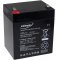 Powery Bly-Gel Batteri til APC Back-UPS ES500 5Ah 12V