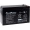 FirstPower Bly-Gel Batteri til UPS APC Back-UPS BK500-GR 7Ah 12V