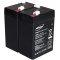 Powery Bly-Gel Batteri til APC RBC1 6V 5Ah (erstatter ogs 4Ah 4,5Ah)