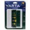 VARTA Batteri Universal Lader til AA, AAA, C, D oder 1x 9V NiMH Batterierr