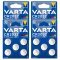 20x VARTA CR2032 DL2032 ECR2032 Lithium Knapcelle  4x 5er Blister til ure, bilngler