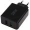 goobay 28W Dual-Hurtiglader USB-A QC 3.0 Sort