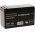Erstatningsbatteri (multipower) til UPS APC Back-UPS CS 500 12V 7Ah (erstatter 7,2Ah)
