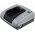 Powery Batteri Lader med USB til Black & Decker GLC2500