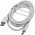 Daten-Ladekabel USBC-C p USB-C 65W 1m Hvid