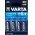 Varta Longlife Power Alkaline Batteri LR6 AA 4er blister 04906121414