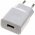 Huawei Micro-USB Ladeadatper, Lader HW-050100E01 z.B. til Ascend G620 Hvid