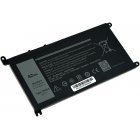 Batteri passer til 2 in 1 Touchscreen Laptop Dell Inspiron 14 5481  Serie, 14 5482 Serie, Type YRDD6