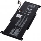 Batteri kompatibelt med MSI Type BTY-M491