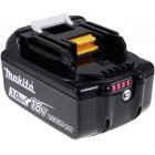 Batteri til Vrktj Makita BlockBatteri Type BL1830 Original med LED