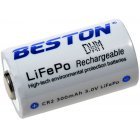 Batteri til Panasonic Typ CR-2PA/2B