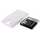 Batteri til Samsung GT-I9500 /Samsung Galaxy S4/Type B600BE 5200mAh Hvid