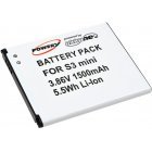 Batteri til Samsung Galaxy S3 mini/ GT-I8190/ Type EB-FIM7FLU