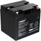 Powery Bly-Gel Batteri til UPS APC Smart-UPS 1500 20Ah (erstatter ogs 18Ah)
