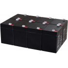 Powery Bly-Gel Batteri til UPS APC Smart-UPS SUA3000RMI2U 5Ah 12V