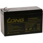 KungLong Bly-Gel Batteri til UPS APC Back-UPS BR500I 9Ah 12V (Erstatter ogs 7,2Ah / 7Ah)