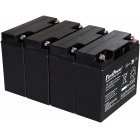 FirstPower Bly-Gel Batteri til UPS APC RBC 55 12V 18Ah VdS
