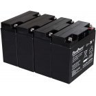 FirstPower Bly-Gel Batteri til UPS APC RBC55 12V 18Ah VdS