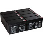 FirstPower Bly-Gel Batteri til UPS APC RBC105 7Ah 12V