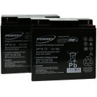 Powery Blei-Gel Batteri til UPS APC BK400EI