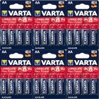 Varta Max Tech AA Alkaline Batterier  24 Stk 6x4 Blisterpakning