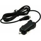 Bil-Ladekabel med Micro-USB 1A Sort til Samsung SPH-D700 Epic 4G