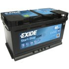 Startbatteri til Ndstrmsgenerator Exide EK800 AGM Batteri 12V 80Ah (EK820)